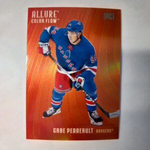 2025-26 UD Allure Color Flow Red-Orange Gabe Perreault #CF-16