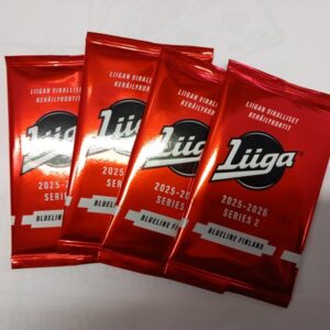 SM-Liiga Blueline Finland 2025-2026 Series 2 pussit, 12kpl+ylläri