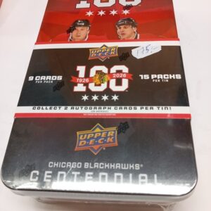 UD Centennial  - Chicago Blackhawks Metal Tin