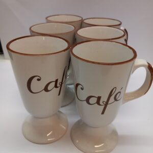 "Cafe" kuppi-setti, 6kpl