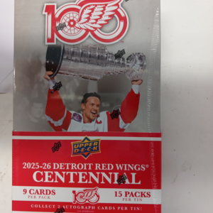 2025-26 Detroit red wings centennial tin