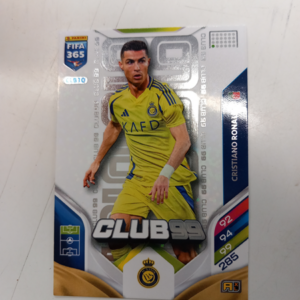 2025-26 panini adrenalyn fifa356 cristiano ronaldo club 99