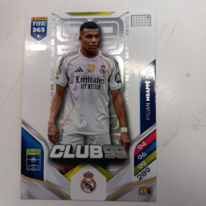 2025-26 panini adrenalyn fifa356 Kylian Mbappe club 99
