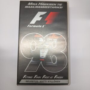 VHS F1 Mika Häkkisen tie maailmanmestariksi