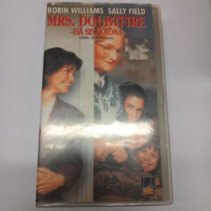 VHS Mrs. Doubtfire - Isä sisäkkönä
