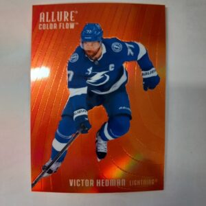 2025-26 UD Allure Color Flow Red-Orange Victor Hedman #CF-14