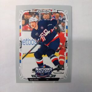 2025-26 UD O-Pee-Chee Four Nations Face-Off USA Jack Eichel #515