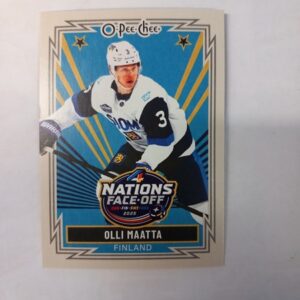 2025-26 UD O-Pee-Chee Four Nations Face-Off Finland Oli Maatta #522