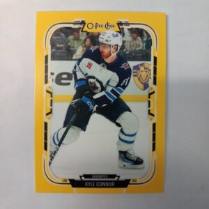 2025-26 UD O-Pee-Chee Yellow Kyle Connor #320