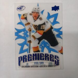 2024-25 UD ICE Premieres Brendan Brisson #223 193/399