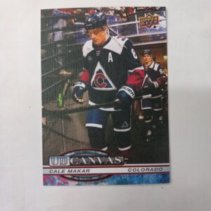 2025-26 UD Canvas Cale Makar #C-8