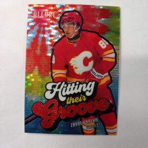 2025-26 UD Allure Hitting Their Groove Red Spectrum Zayne Parekh #HTG-6 350/399