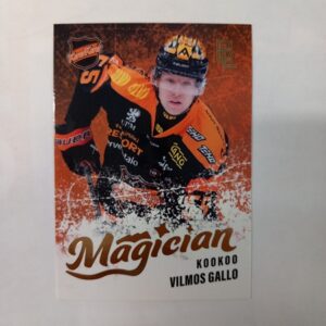 2025-26 SM-Liiga Blueline Series 1 Magician Vilmos Gallo #MG-08 260/500