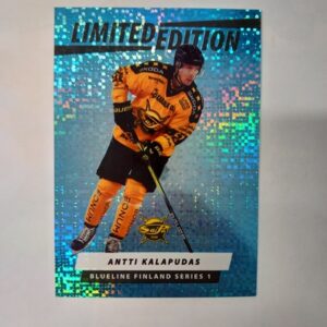 2024-25 SM-Liiga Blueline Series 1 Blue Limited Edition Antti Kalapudas #51 LE-12