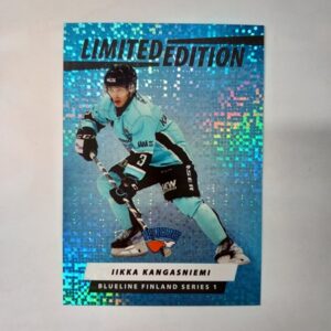 2024-25 SM-Liiga Blueline Series 1 Blue Limited Edition Iikka Kangasniemi #3 LE-11