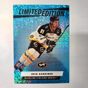 2024-25 SM-Liiga Blueline Series 1 Blue Limited Edition Reid Gardiner #91 LE-09
