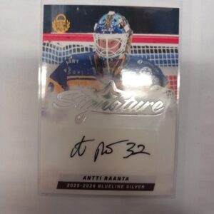 2025-26 SM-Liiga Blueline Silver Series 2 Signature Antti Raanta #32 67/80
