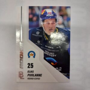 2025-26 SM-Liiga Blueline Series 2 Rookie Elias Puolanne #RC-07
