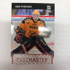 2025-26 SM-Liiga Blueline Series 2 Postmaster Kari Piiroinen #30 PM-12