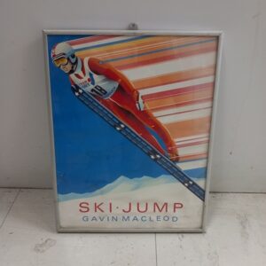 Ski Jump /mäkihyppy julistetaulu