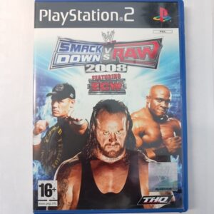 PS2 WWE Smackdown Vs. Raw 2008