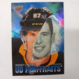 2025-26 Upper Deck Series 2 UD Portraits Sidney Crosby #P-33