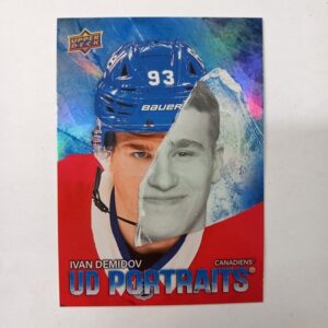 2025-26 Upper Deck Series 2 UD Portraits Ivan Demidov #P-34