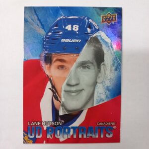 2025-26 Upper Deck Series 2 UD Portraits Lane Hutson #P-45