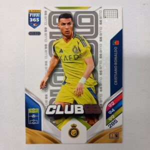 2025-26 Panini Fifa 365 Adrenalyn XL Club 99 Cristiano Ronaldo #CLB10