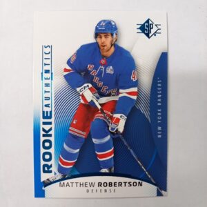 2025-26 UD SP Rookie Authentics Blue Matthew Robertson #128
