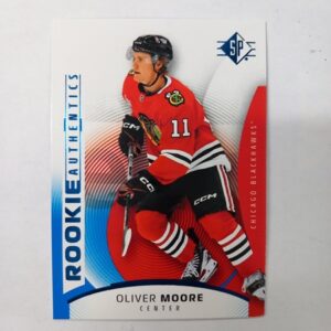 2025-26 UD SP Rookie Authentics Blue Oliver Moore #116