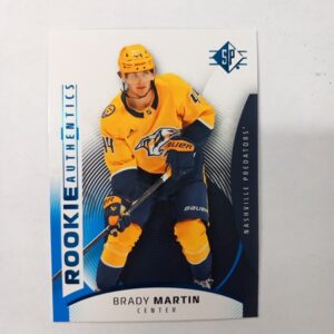 2025-26 UD SP Rookie Authentics Blue Brady Martin #120