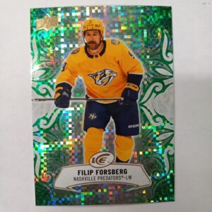 2024-25 UD ICE Emerald Green Filip Forsberg #49