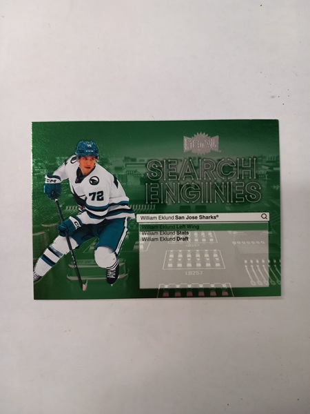 2024-25 Skybox Metal Universe Search Engines William Eklund #ST-14
