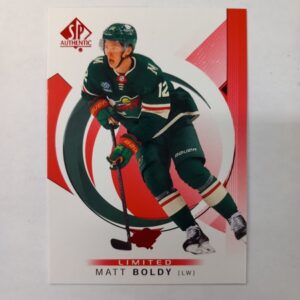 2024-25 UD SP Authentic Limited Matt Boldy #40