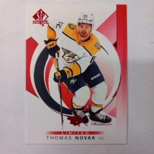 2024-25 UD SP Authentic Limited Thomas Novak #51