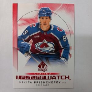 2024-25 UD SP Authentic Limited Future Watch Nikita Prishchepov #196