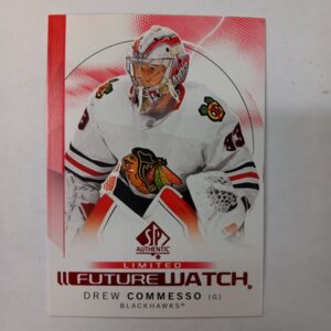 2024-25 UD SP Authentic Limited Future Watch Drew Commesso #188