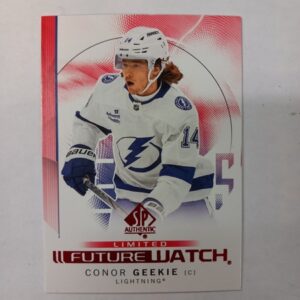 2024-25 UD SP Authentic Limited Future Watch Conor Geekie #170
