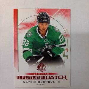 2024-25 UD SP Authentic Limited Future Watch Mavrik Bourque #145