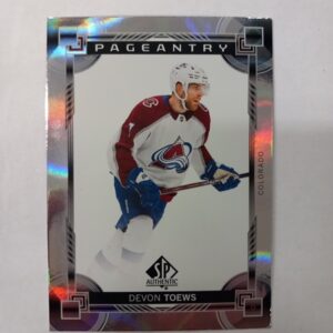2024-25 UD SP Authentic Pageantry Devon Toews #P-29
