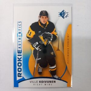 2025-26 UD SP Rookie Authentics Blue Ville Koivunen #119