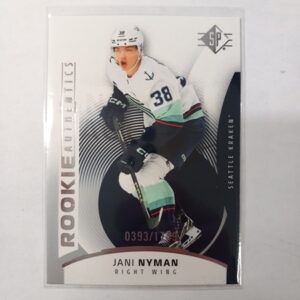 2025-26 UD SP Rookie Authentics Jani Nyman #112 0393/1749
