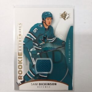 2025-26 UD SP Rookie Authentics Jersey Sam Dickinson #125