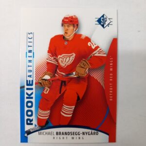 2025-26 UD SP Rookie Authentics Blue Michael Brandsegg-Nygård #140