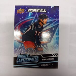 2022-23 UD Credentials Highly Anticipated Nick Blankenburg #HA-20