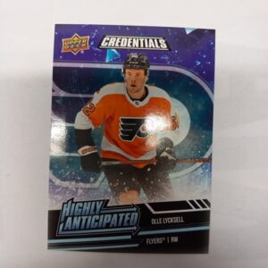 2022-23 UD Credentials Highly Anticipated Olle Lycksell #HA-45