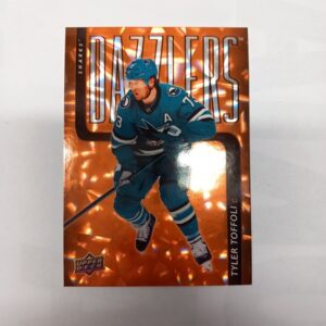 2025-26 UD Series 2 Dazzlers Orange Tyler Toffoli #DZ-54