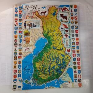 Suomi Finland - vaakunat palapeli
