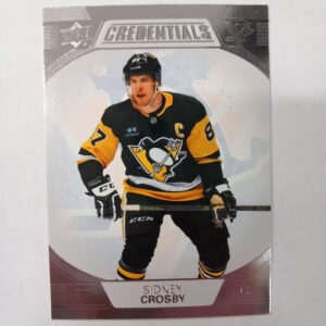 2022-23 UD Credentials Sidney Crosby #66